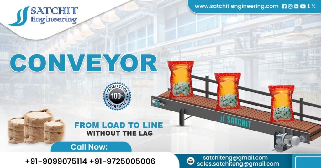 Wooden Conveyor System in Packaging Industry in Jharkhand