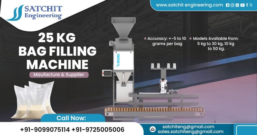 Supplier of 25 KG Bag Filling Machine in Madhya Pradesh
