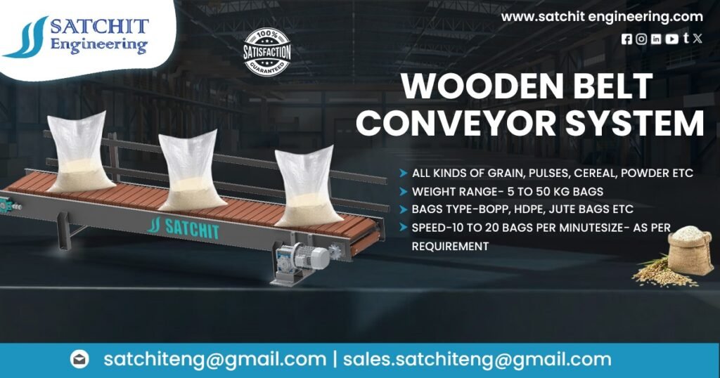 Supplier of Wooden Belt Conveyor System in Manipur