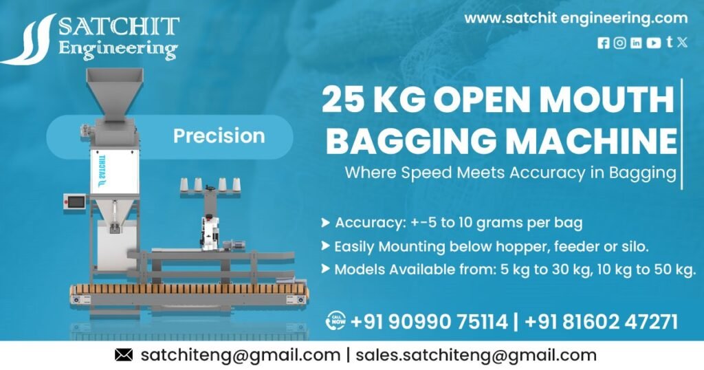 25 kg Open Mouth Bagging Machine