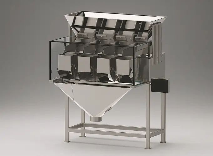 4 Head 10-Ltr Weighing Filling Machine(100GM-500 GM )