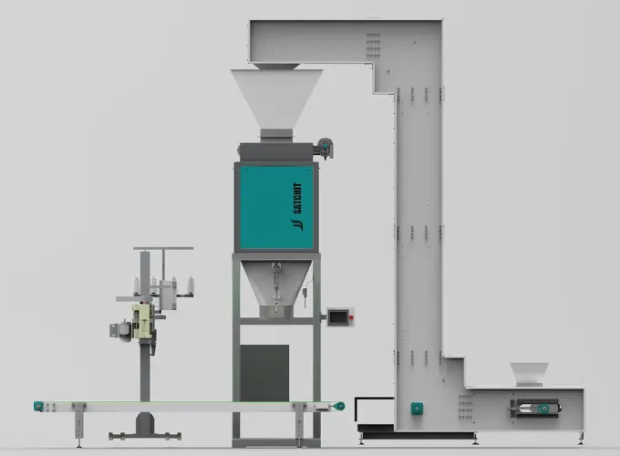 Net Weighing And Bagging Machine