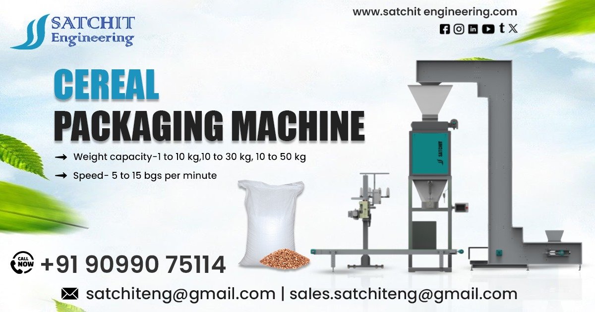 Cereal Packaging Machine in Anand