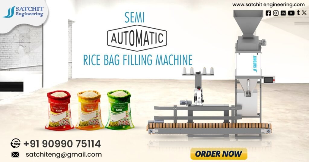 Semi Automatic Rice Bag Filling Machine in Andhra Pradesh