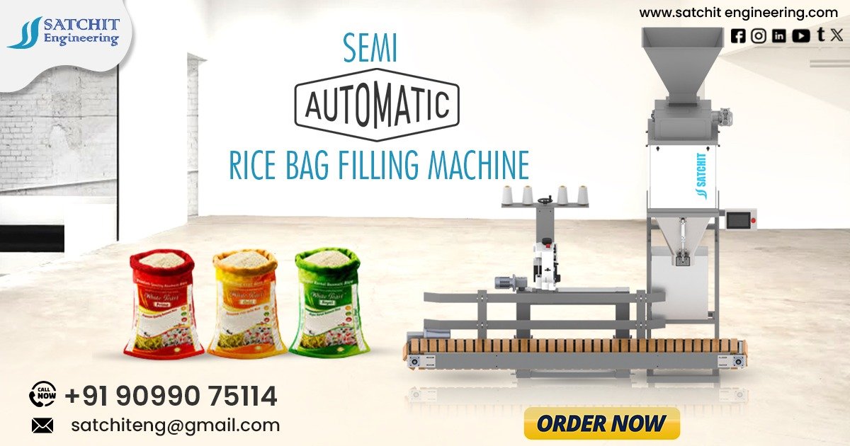 Semi Automatic Rice Bag Filling Machine in Andhra Pradesh