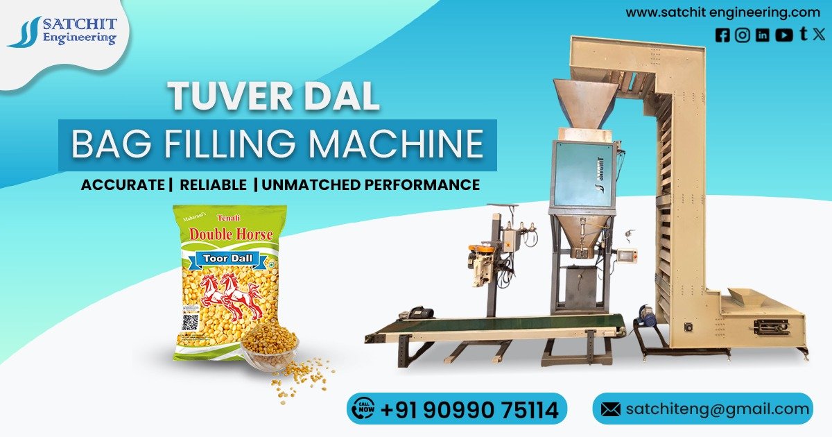 Tuver Dal Bag Filling Machine in Madhya Pradesh