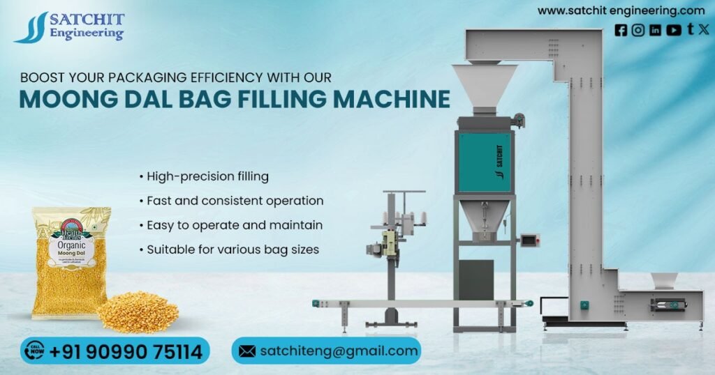 Mong Dal Bag Filling Machine in Maharashtra