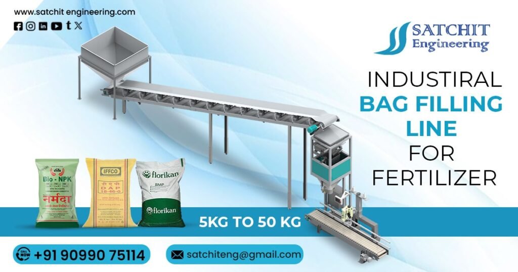 5kg to 50 kg Industrial Bag Filling Line for Fertilizer