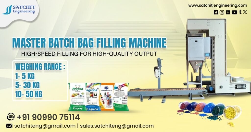 Master Batch Bag Filling Machine 1 To 5kg