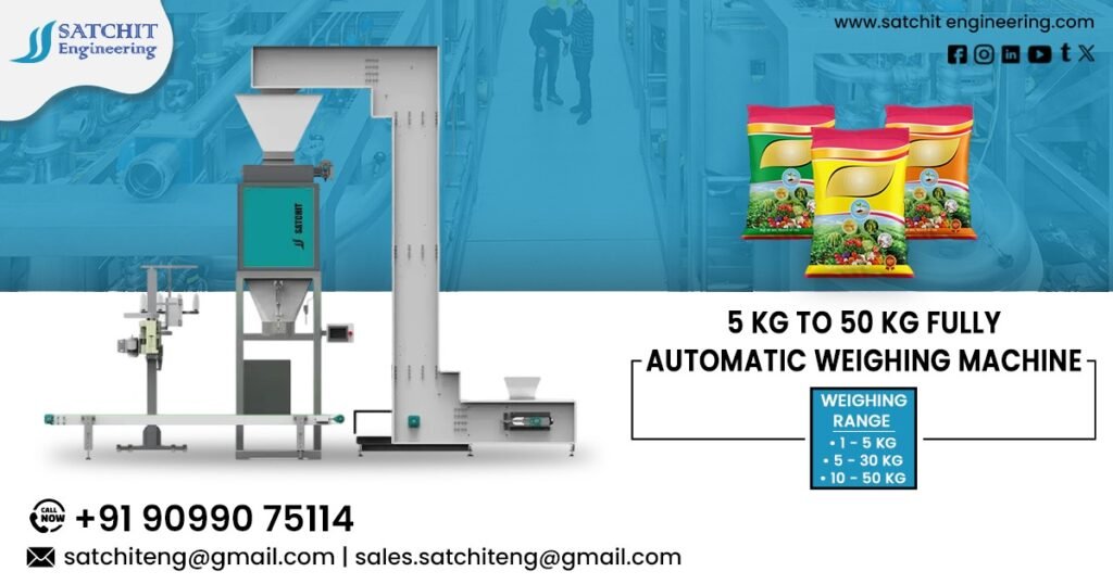 5 Kg To 50 Kg Fully Automatic Weighing Machine