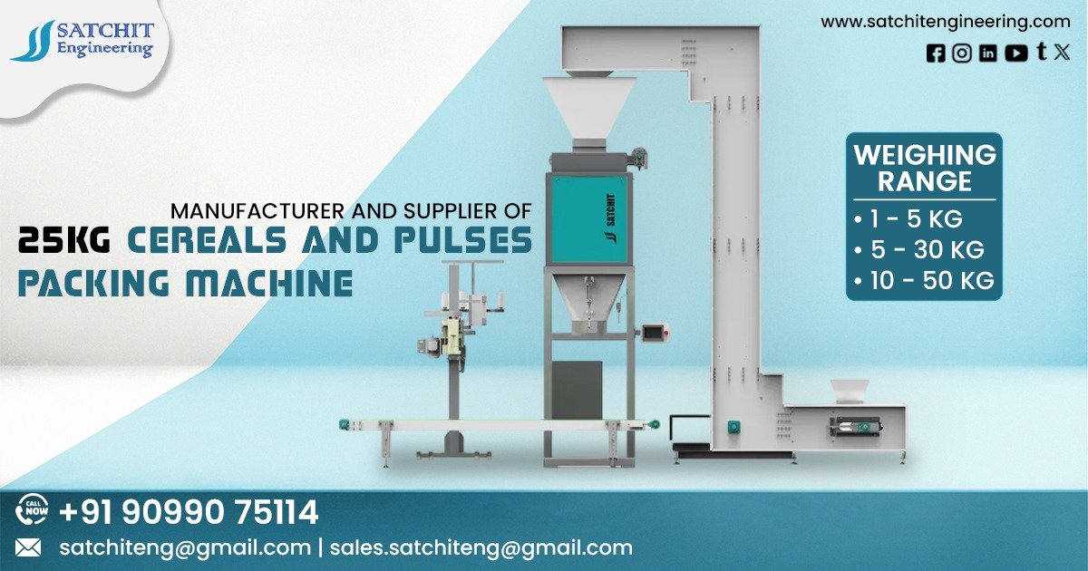 25kg Cereals and Pulses Packing Machine