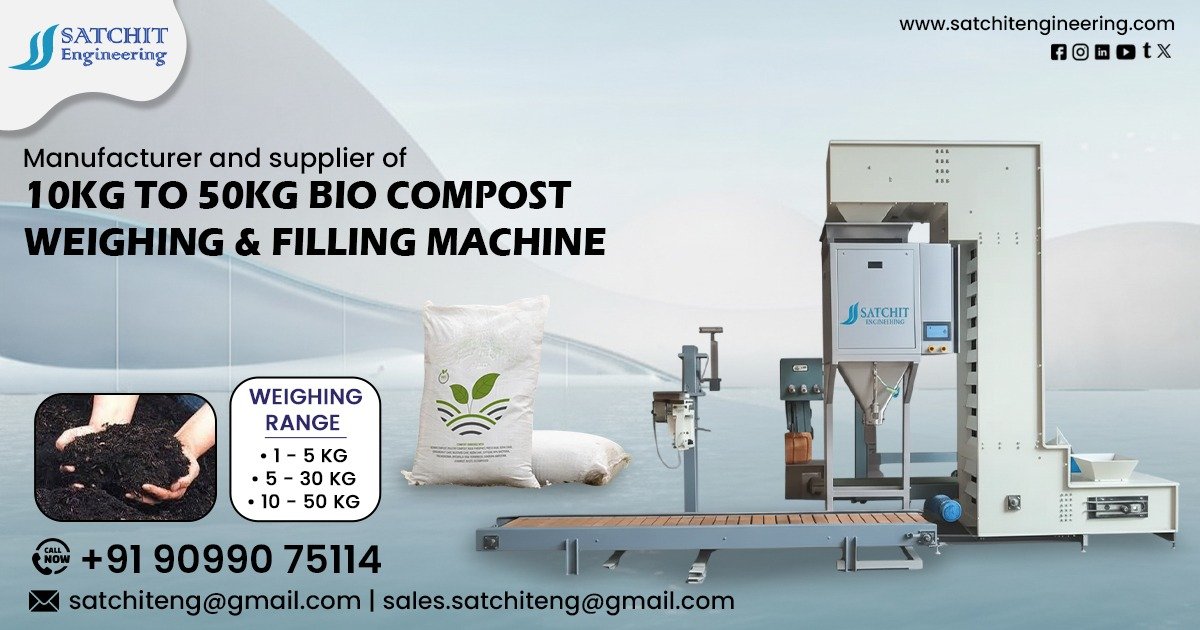 10kg to 50kg Bio Compost Weighing and Filling Machine