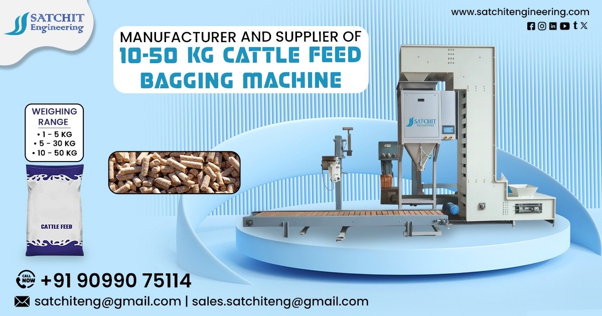 10 to 50kg Cattle Feed Bagging Machine