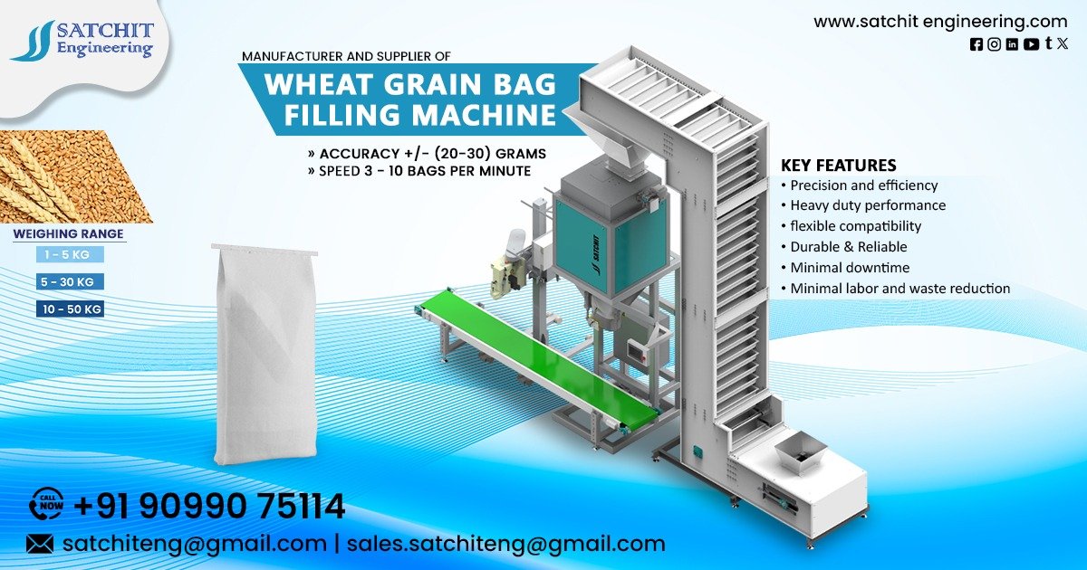 Wheat Grain Bag Filling Machine in Rajasthan