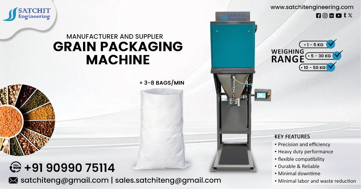 Grain Packaging Machine in Uttar Pradesh