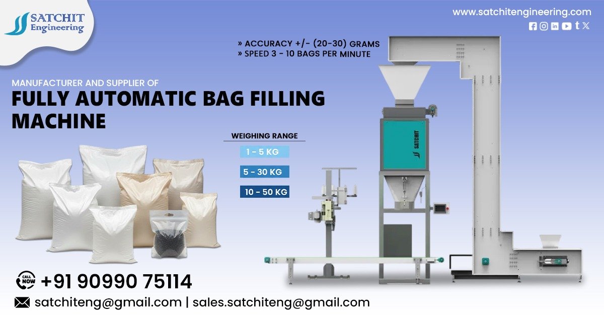 Fully Automatic Bag Filling Machine in Gujarat