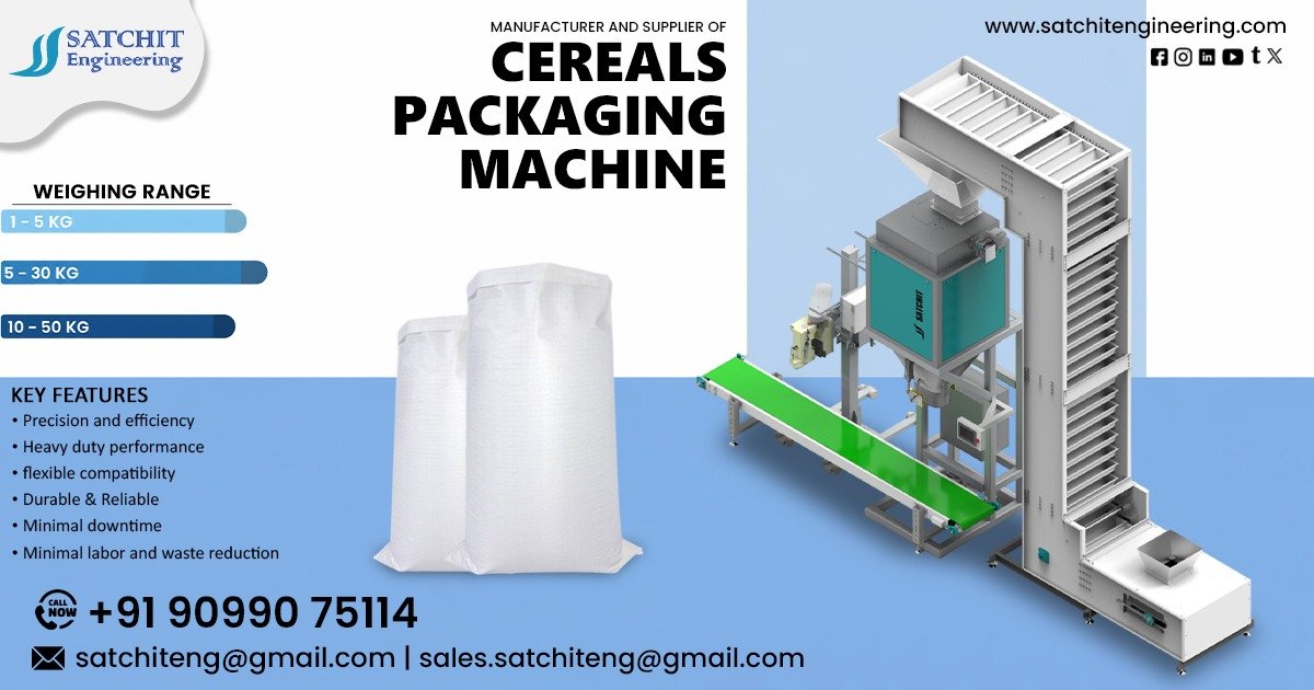 Cereals Packaging Machine in Uttar Pradesh