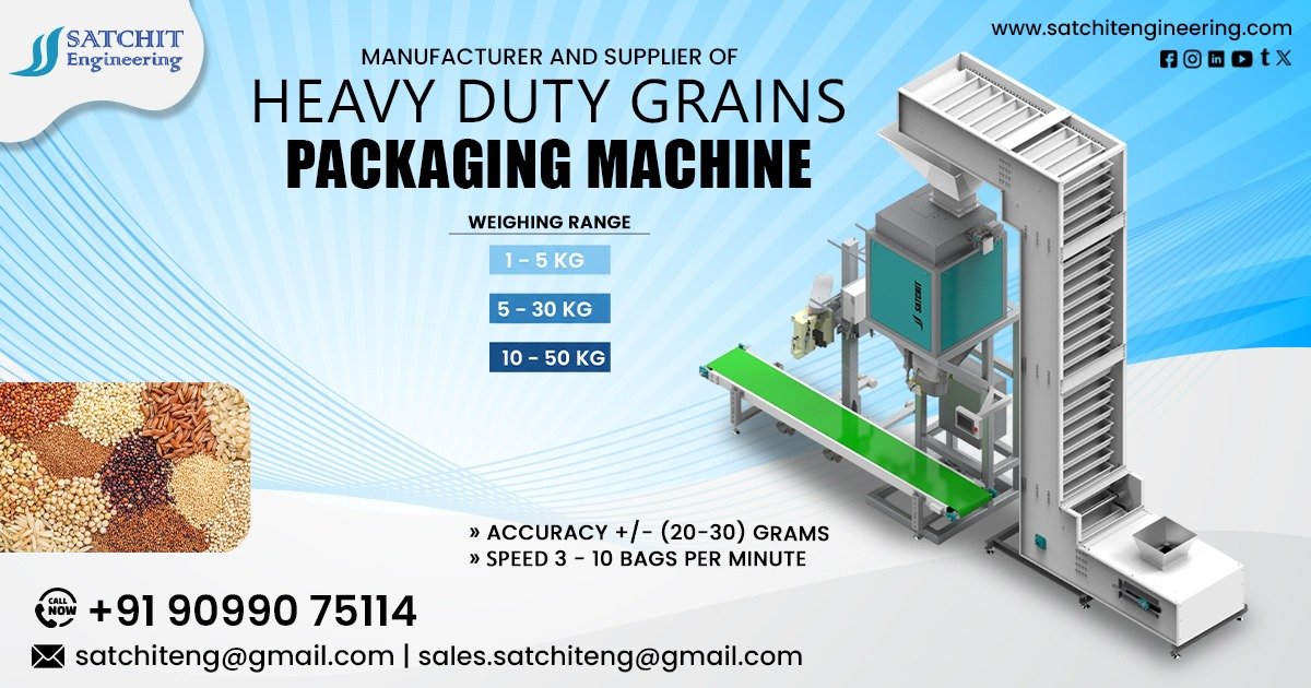 Heavy Duty Grains Packaging Machine in Karnataka