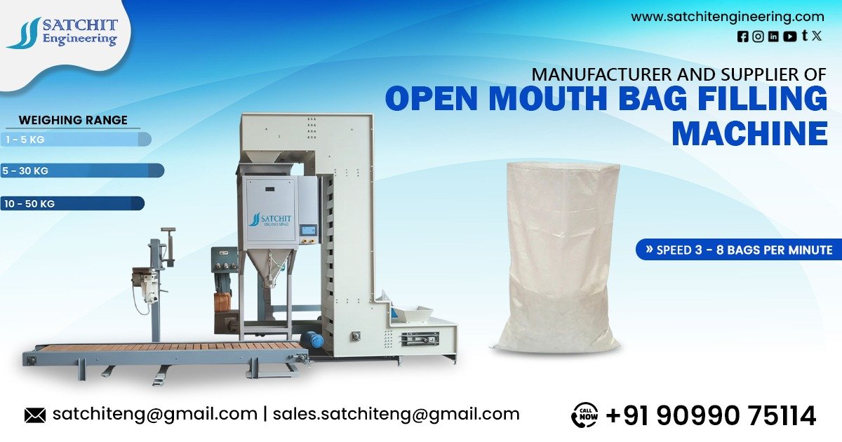 Open Mouth Bag Filling Machine in Andhra Pradesh