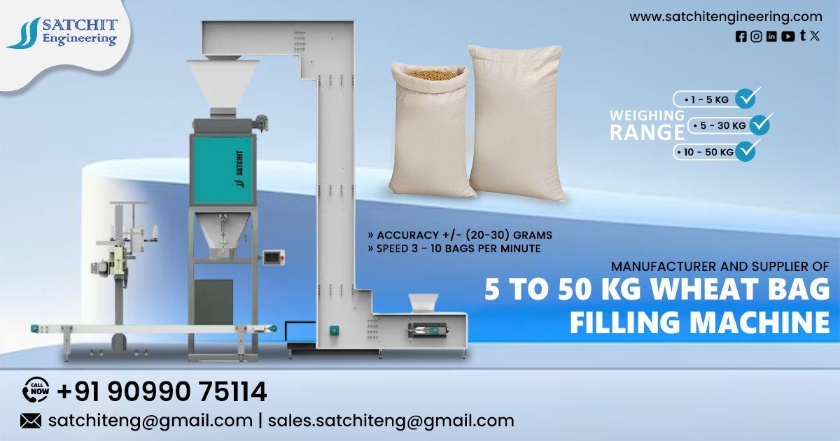 5 to 50 Kg Wheat Bag Filling Machine in Rajasthan