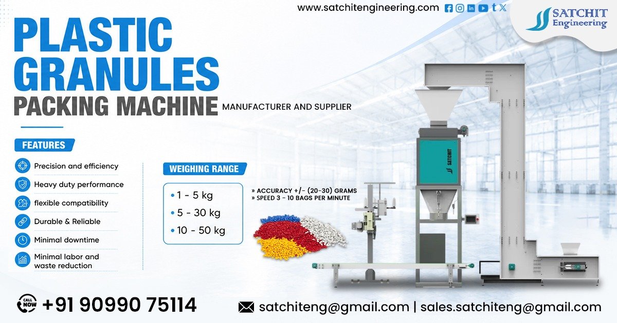 Manufacturer of Automatic Plastic Granules Packing Machine