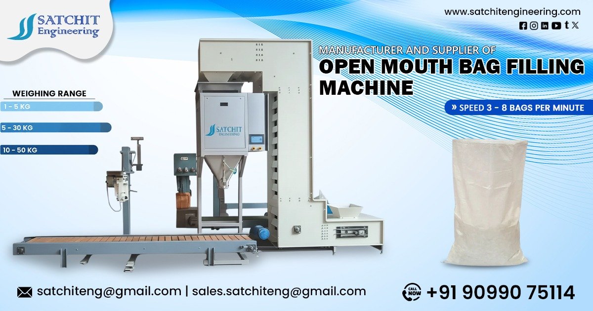 Manufacturer of Fast Filling Machine for Open Mouth Bags