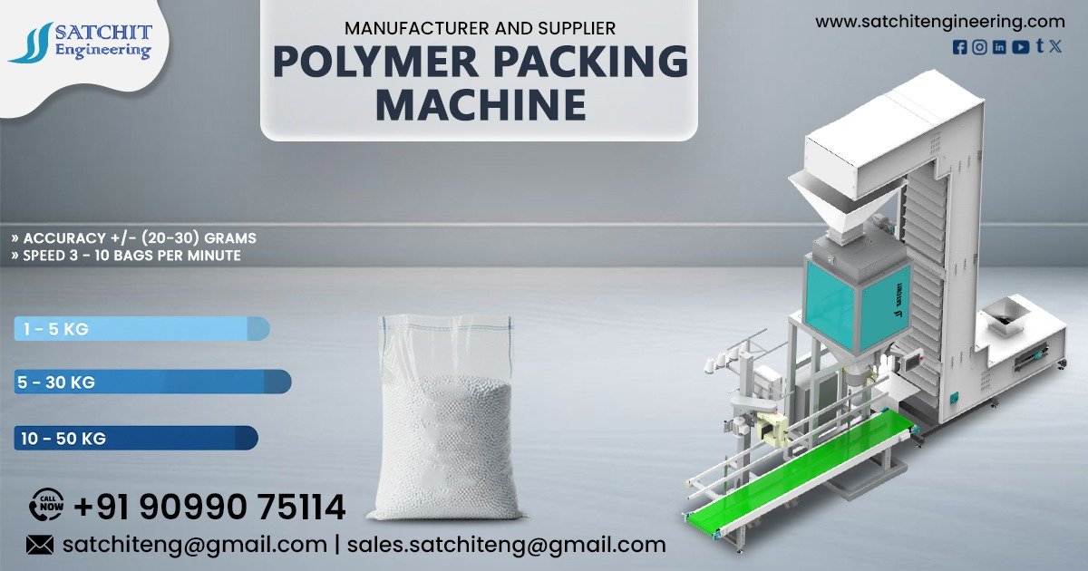 Polymer Packing Machine Supplier in Ahmedabad