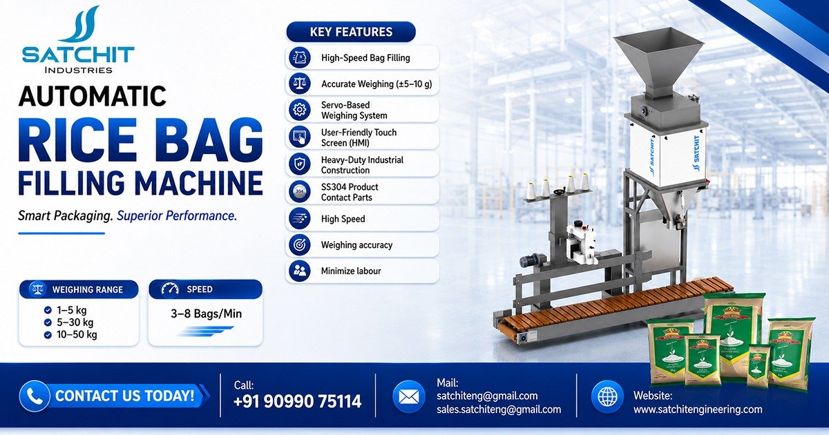 Automatic Rice Bag Filling Machine in Haryana