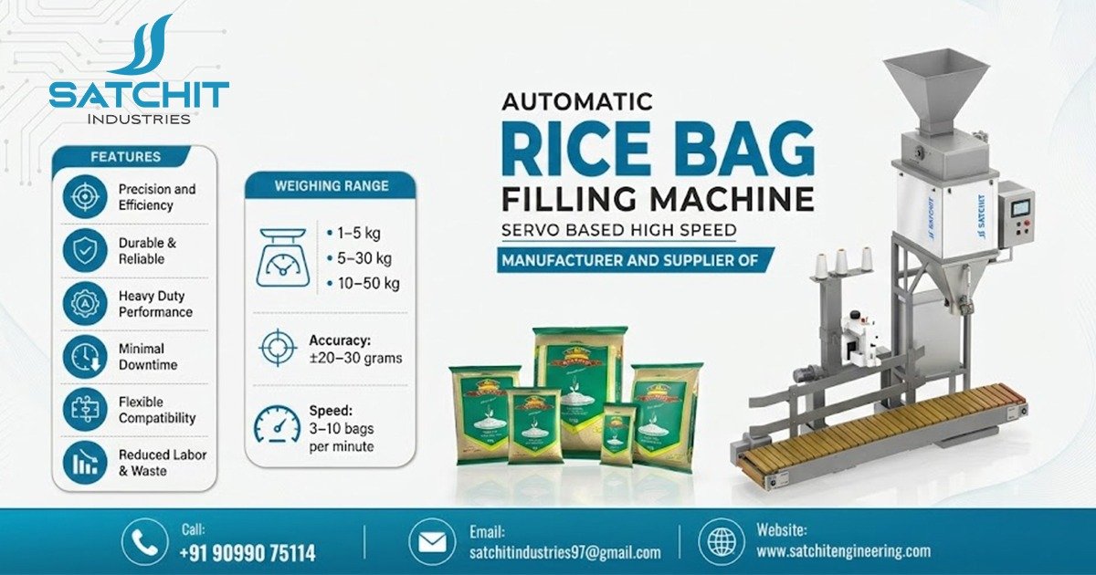Automatic Rice Bag Filling Machine Supplier in West Bengal