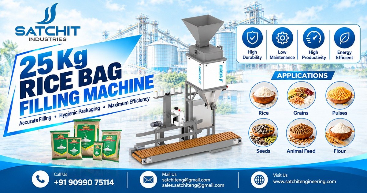 25 Kg Rice Bag Filling Machine in Kenya